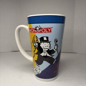 Vintage MONOPOLY Coffee/Tea Cup/Mug, 1999 HASBRO Brand Game. Brand NEW